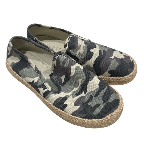 Esprit‎ Women's Camo Slip-Ons - Size 8 - Picture 1 of 4